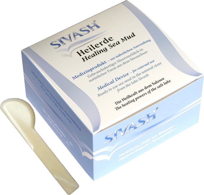 Sivash-Heilerde Medizinprodukt (Meeresschlick, Heilschlamm) 1kg + Spatel