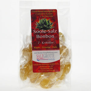 "7-Kräuter"-Soole-Salz-Bonbons, 90g